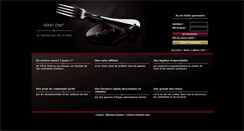 Desktop Screenshot of hotel-chef.com