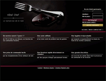 Tablet Screenshot of hotel-chef.com